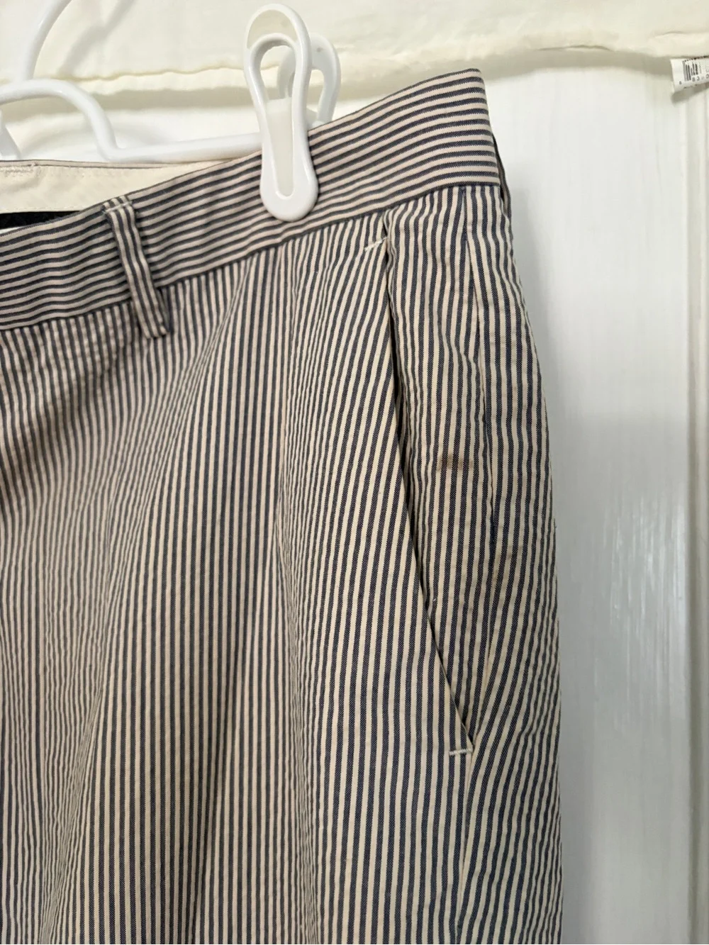 Men’s J Crew Ludlow Seersucker Pant